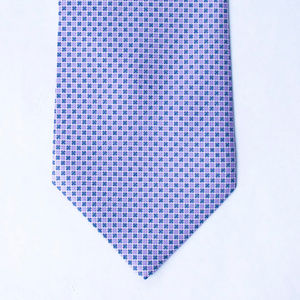 Lavender Stefano Ricci Tie w/ Blue Flowers